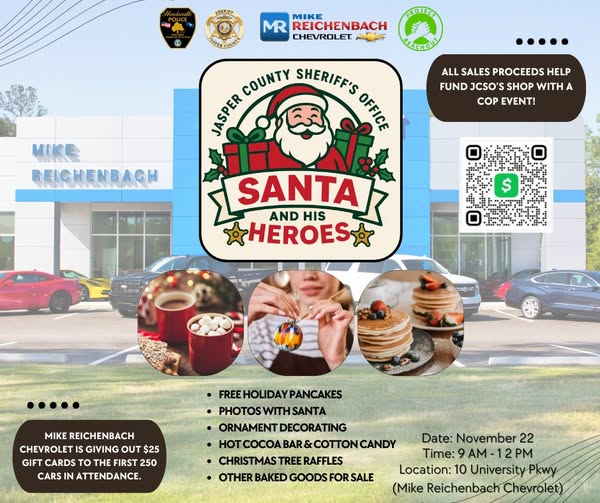 Santa and his Heroes Event