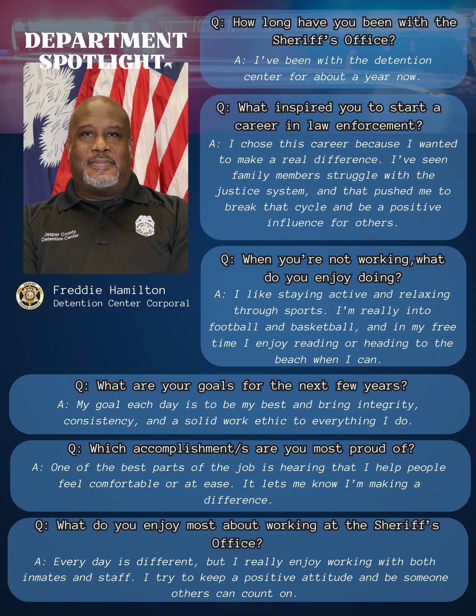 Dept Spotlight Hamilton